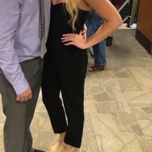 Black express jumpsuit.